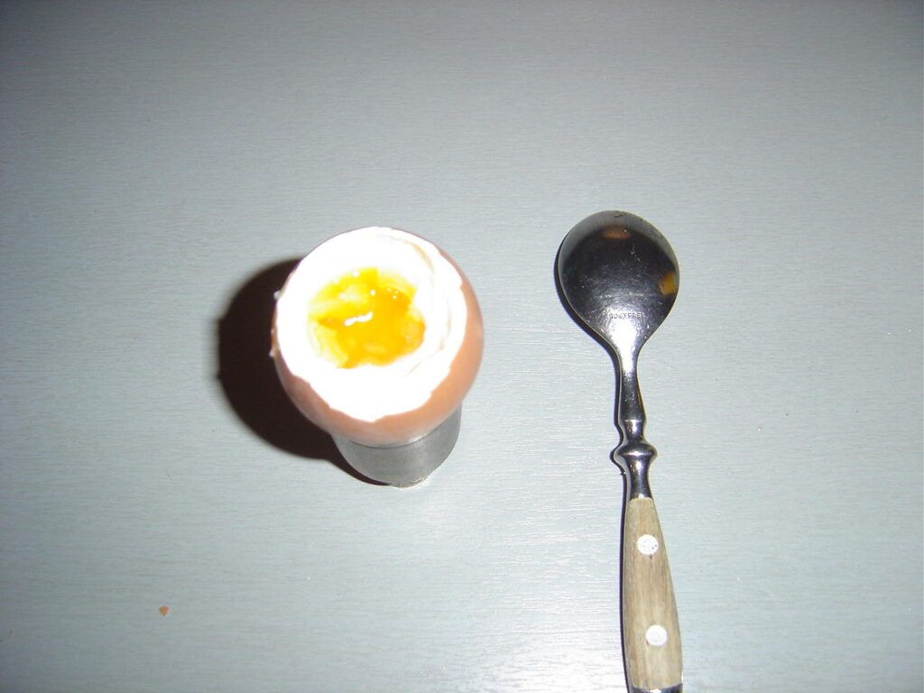 Vajíčko na měkko se lžičkou