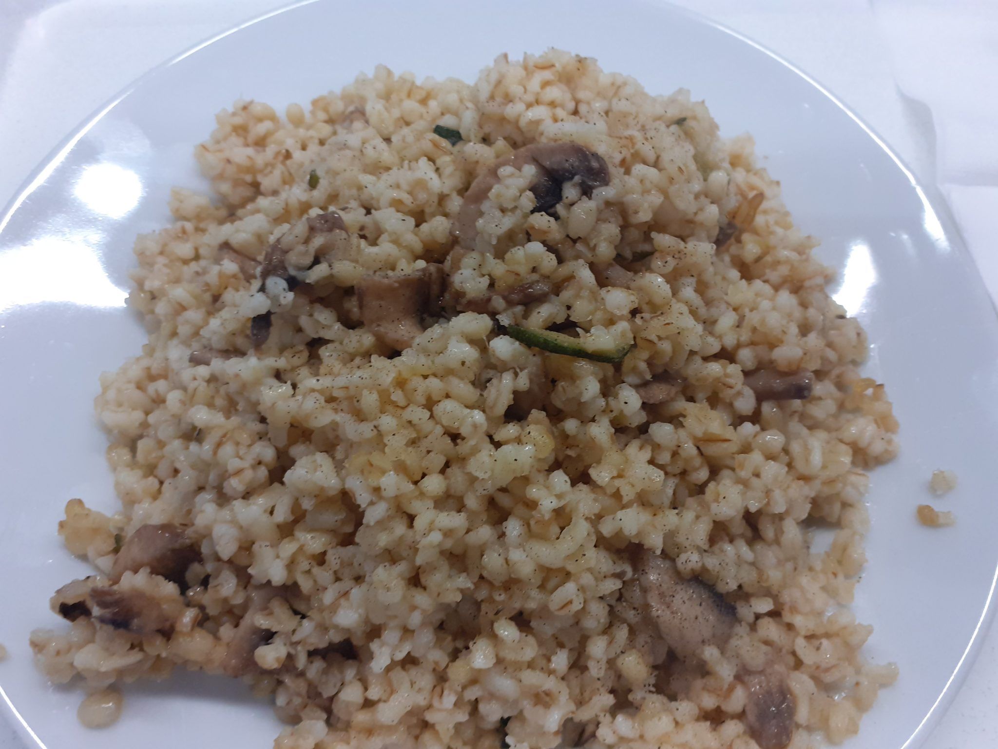 Bulgur s houbami